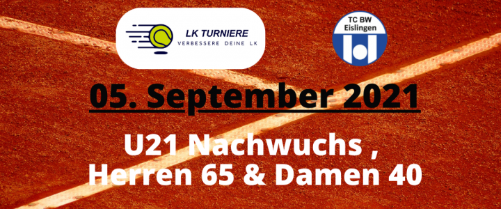 2021-09-05 U21 Nachwuchs, Damen 40 & Herren 65