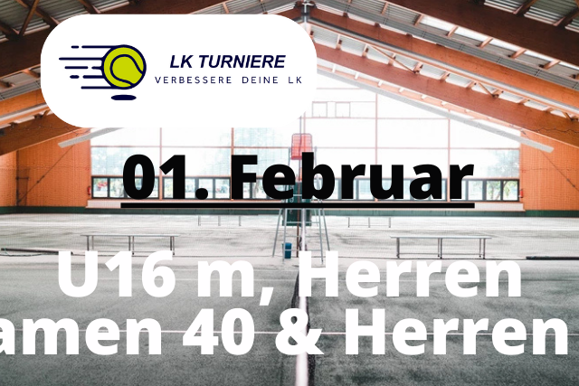 2026-02-01 U16 m, Herren, Damen 40 & Herren 50