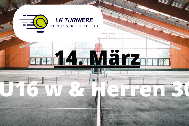 2026-03-14 U16 w & Herren 30