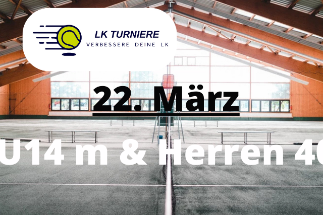 2026-03-22 U14 m & Herren 40
