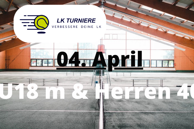2026-04-04 U18 m & Herren 40